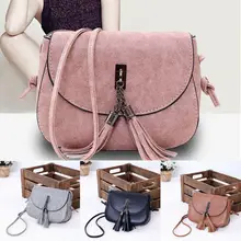 Твердые сумки для женщин, Сумки из искусственной кожи, женская наплечная сумка с кисточками, модная мини-сумка, сумка-тоут, женская сумка-мессенджер