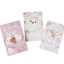 30 шт./упак. милый чехол с животным узором дизайн студентов открытка подарочные канцелярские товары открытка