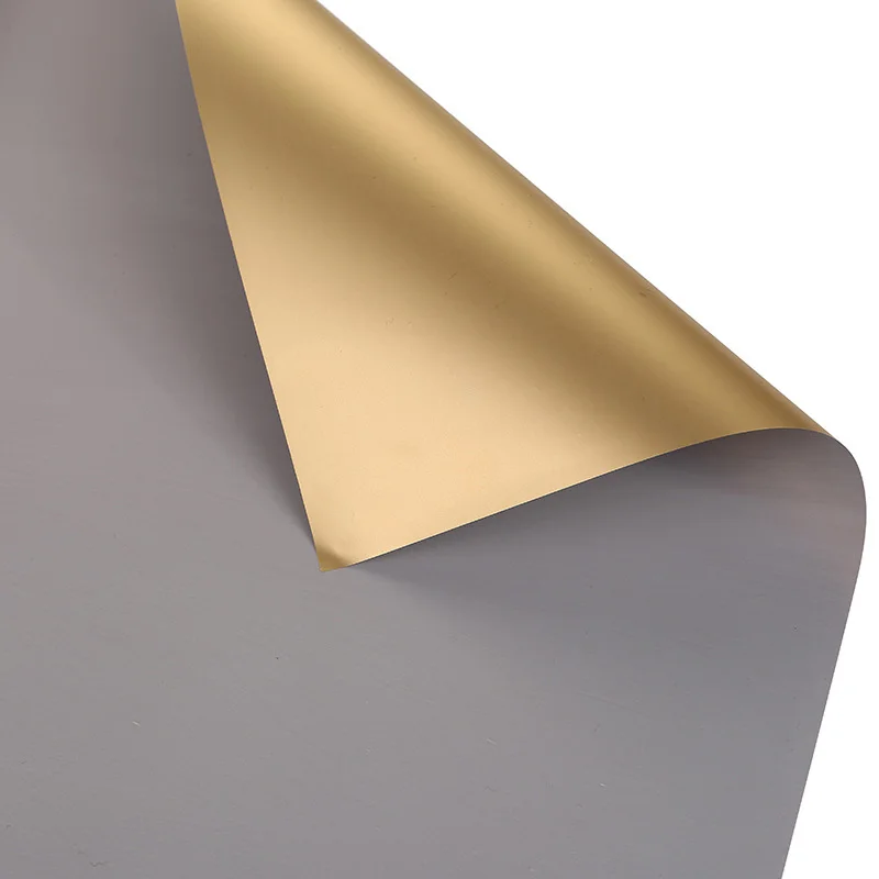 Light grey 5 шт./компл. 60*60 см роскошный золотой цветок оберточная бумага водонепроницаемая бумага DIY Идеальный подарок упаковка свадебные украшения - Цвет: Light grey