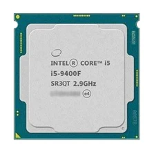 Процессор Intel Core I5 9400F, 6-ядерный процессор с шестью потоками i5 9400F, 6-ядерный процессор с 6 потоками 9M, процессор LGA 1151 с разбросанными частями