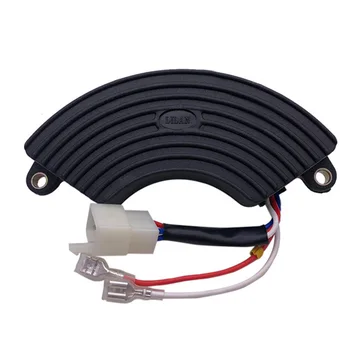 

Professional 5 To 6.5KW Voltage Regulator Replacement Charging Half Moon Style Generator Rectifier Stablelizer Black Automatic