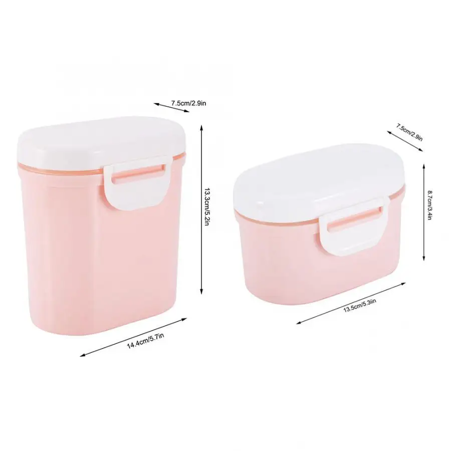 Boite De Stockage De Lait Pour Bebe Grande Capacite Boite De Stockage De Lait En Poudre Hermetique Baril D Alimentation Pour Enfants Aliexpress
