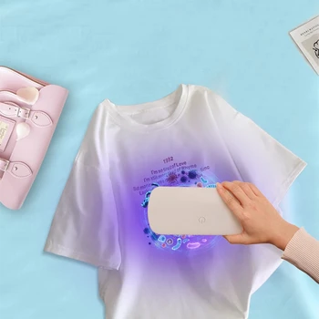 

Rechargeable LED Sterilizer Box Mini UV Sterilizer Travelable Sterilizer Case for Clothes Mobile Phone Glasses Multiple Uses