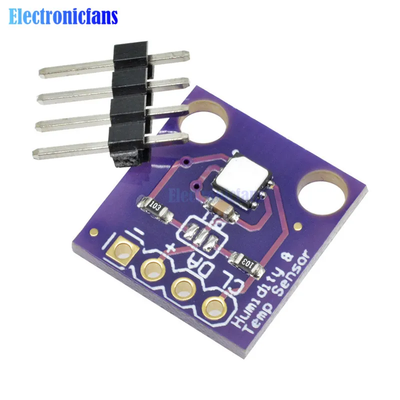 GY-213V-HTU21D датчик температуры и влажности интерфейс I2C Замена SHT21 SI7021 HDC1080 с высокоточным модулем датчик влажности