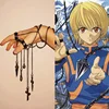 Lateefah Cartoon Hunter x Hunter Kurapika Cosplay Costume Prop Metal Ring Accessories Alloy Fashion Pendant Chain for Gift ► Photo 3/6