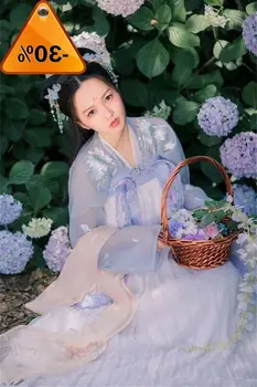 

Blue Sexy Sky Organza Blouse Tops 2020 Fashion New Products Organza Big Flower Slim Shirt