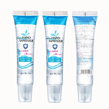 

3Pcs Hand Sanitizers Gel Portable Liquid Soap Wash-Free Hand Cleaning Disinfectant for Daily Use 17G