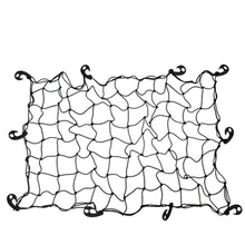 Автомобильный внедорожник грузовик прицеп грузовой автомобиль багажник на крышу корзина Органайзер сетчатая Автомобильная крыша сумка многоцелевой эластичный сетчатый багажный чехол для троса