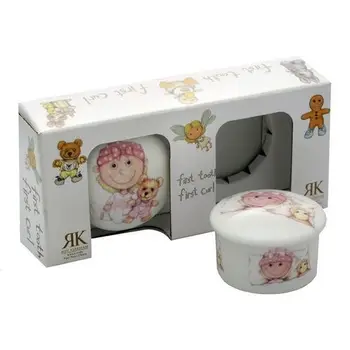 

Casket first tooth (for girls) Teddy time