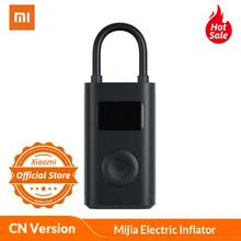 Xiaomi Mijia Электрический надувной велосипед автомобиль умный цифровой датчик давления в шинах портативный Электрический воздушный компрессор насос светодиодный освещение