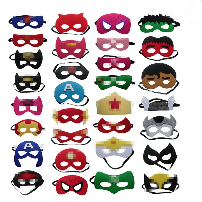 15pcs-lot-Super-Hero-Cosplay-Mask-Kids-Birthday-Party-Superhero-Favor-Gifts-Halloween-Party-Dress-Up (3)