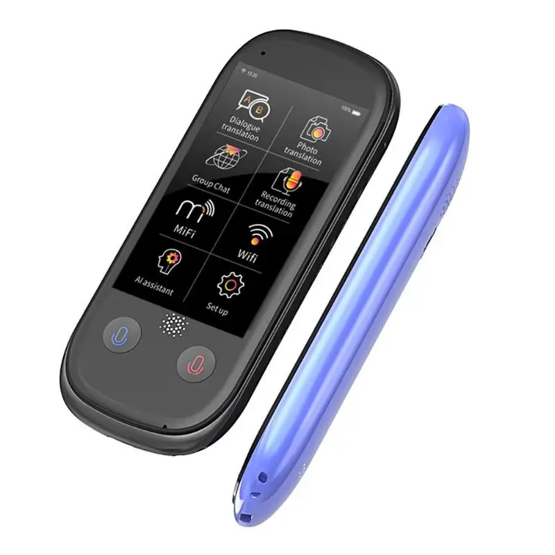 Boeleo W1 Pro Smart Translator 3 дюйма lcd/ips 4G WiFi rom 8G 77 language s 8 language офлайн перевод фото