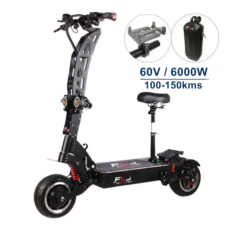FLJ 6000W Dual Motors Off Road Electric kickscooter