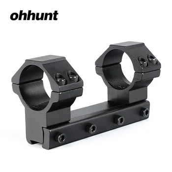 

Weapon Long 10cm High Profile 11mm Dovetail .22 Airgun 30mm Scope Rings With Stop Pin For Hunting Tactical Rifle Scope Mount