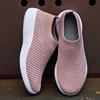 Women Vulcanized Shoes High Quality Women Sneakers Slip On Flats Shoes Women Loafers Plus Size 42 Walking Flat ► Photo 1/6