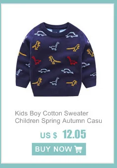 Хлопковые свитера для маленьких мальчиков и девочек; Повседневный осенний вязаный пуловер с рисунком для девочек; одежда с длинными рукавами для маленьких мальчиков; детская одежда