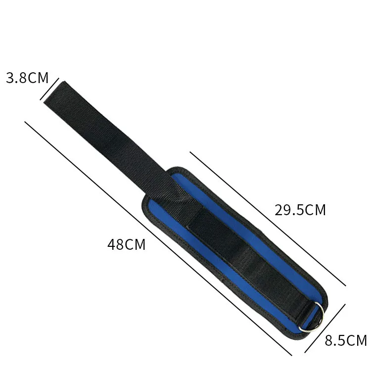 Эспандер для бодибилдинга, d-образное кольцо, ремешок на лодыжке, с пряжкой, для спортзала, новейшая, мульти, бедра, ноги, манжеты на лодыжке, силовая, тяжелая, для фитнеса, веревка