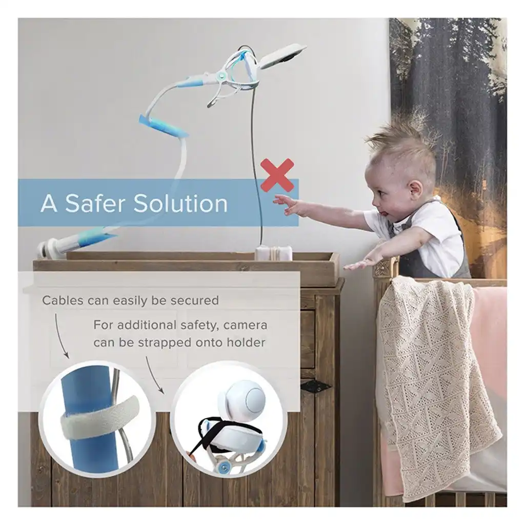 baby monitor that clips to crib