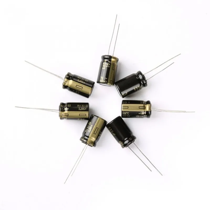Panasonic 680 мкФ 35v Низкие ESR конденсаторы 0 015 Ом Допуск для PDB/AIO или 30A 35A 45A 50A больше ESC FPV