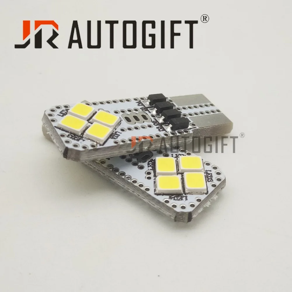 50x T10 Клин W5W 8SMD 3528 супер яркий 2835 Светодиодный неполярный автомобильный резервный фонарь задний фонарь указатели поворота автомобильный Стайлинг