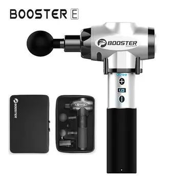 

New Booster E Muscle Massage Gun Deep Tissue Massager Therapy Gun Exercising Muscle Pain Relief Body Shaping 5 heads 110V/220V