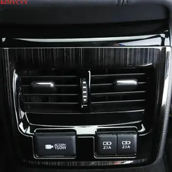 

BJMYCYY For Toyota Avalon xx50 2019 2020 Accessories Stainless steel decorative frame for air outlet of rear air conditioner