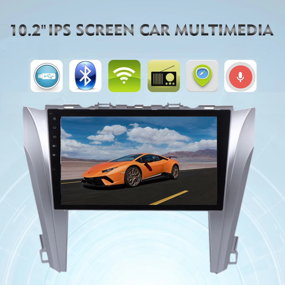 Flash Deal 10.2" IPS 2 din Android Car GPS Navi for Toyota Camry V55 2015 2016 Multimedia Autoradio Navigation head unit 4G 32G PX5 8-Core 0