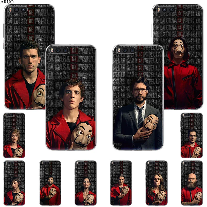 Money Heist House of Paper TV Series Phone Case For Xiaomi Mi A1 6x A2 5x mix3 Max2 Black Shark 3 2 Redmi 10x GO Y2 S2 Note 5 4 Money Heist House of Paper TV Series Phone Case For Xiaomi Mi A1 6x A2 5x mix3 Max2 Black Shark 3 2 Redmi 10x GO Y2 S2 Note 5 4