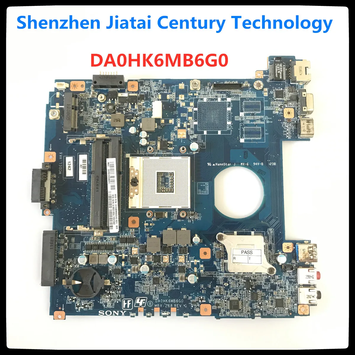 For SONY Vaio SVE14 Series MBX-268 Laptop Motherboard A1893200A DA0HK6MB6G0 Tested OK mainboard | Компьютеры и офис