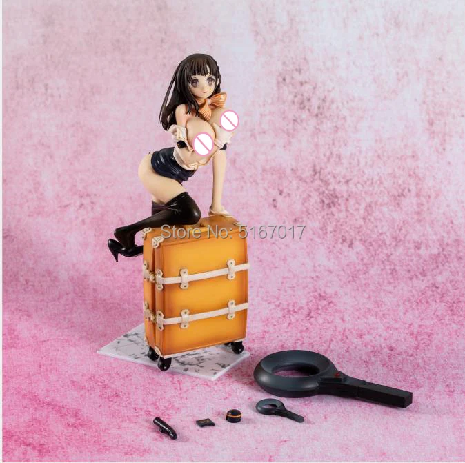 

23.5cm Native Sexy stewardess Sexy girls Action Figure japanese Anime PVC adult Action Figures toys Anime figures Toy