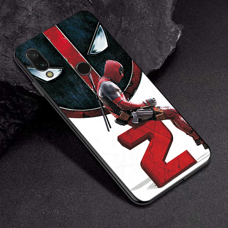 Для Xiaomi Redmi 7 7A чехол Marvel Deadpool черный ТПУ чехол для телефона для Redmi 6 6A 8 8A чехол Redmi 5A 5 Plus чехол Железный человек Redmi 4X - Цвет: TPUBLK655