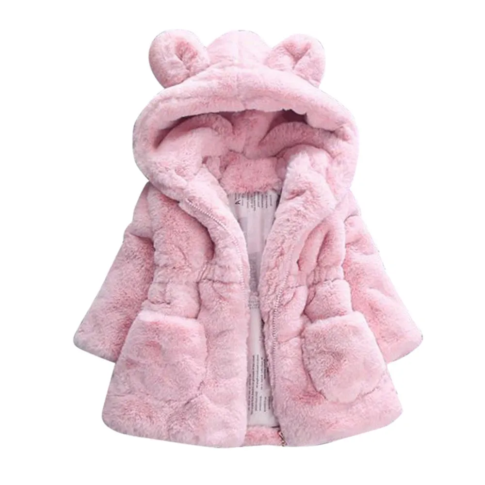 Зимнее пальто для маленьких девочек 2020 г., осенне-зимнее пальто с капюшоном для маленьких девочек плащ, куртка плотная теплая одежда