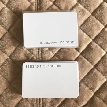 

5000PCS/lot RFID 125khz EM4100 TK4100 chip Smart ID cards