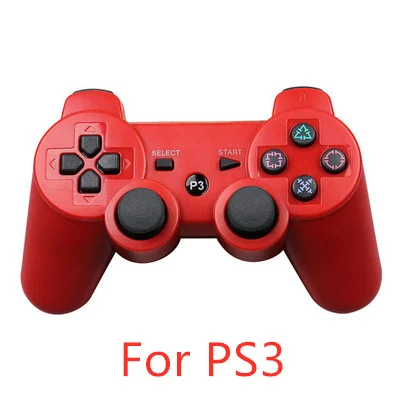 Беспроводной игровой контроллер для PS3, беспроводной Bluetooth геймпад для PS 3 dualshock, игровой джойстик для sony Playstation 3, игровой коврик - Цвет: RED