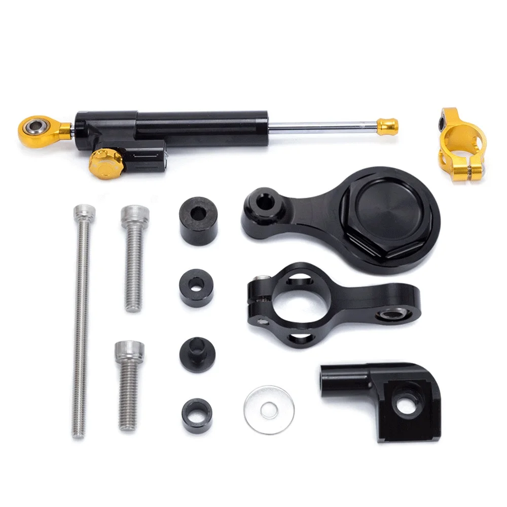 Комплект демпфера Руля Мотоцикла стабилизатор с кронштейном Монтажная сборка