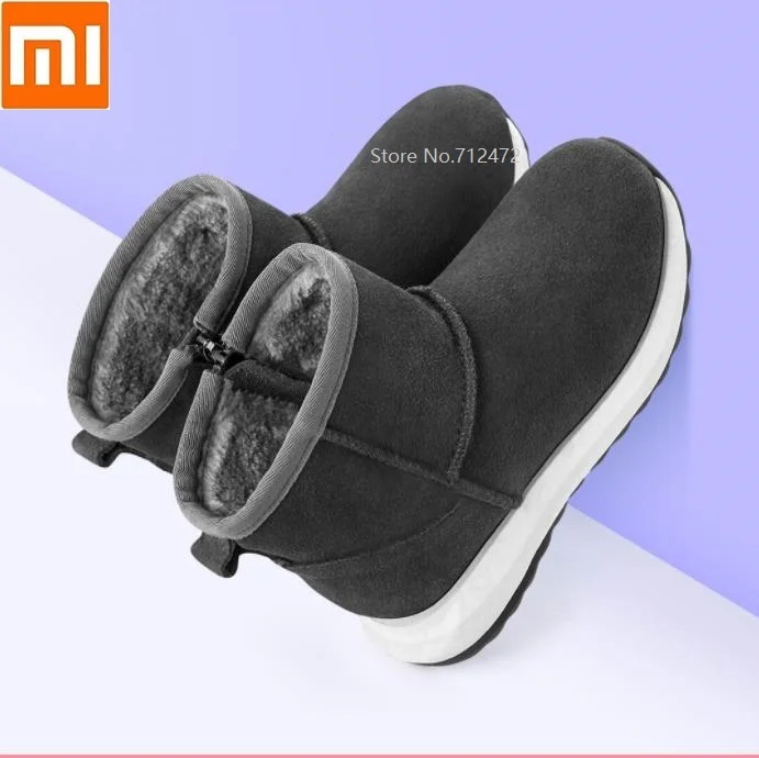 Xiaomi Fashion Popcorn Детские снегоступы из коровьей замши водонепроницаемые детские