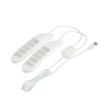 

USB Shoe Dryer Portable Heating Mats Timing Function Foot Warmers Deodorant Dehumidifying Device