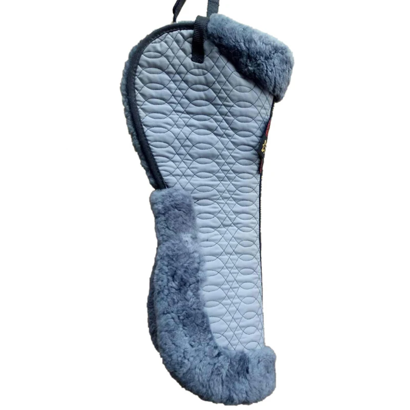 Седло для верховой езды мягкие флисовые подстилки Конное седло езды|Потники| |