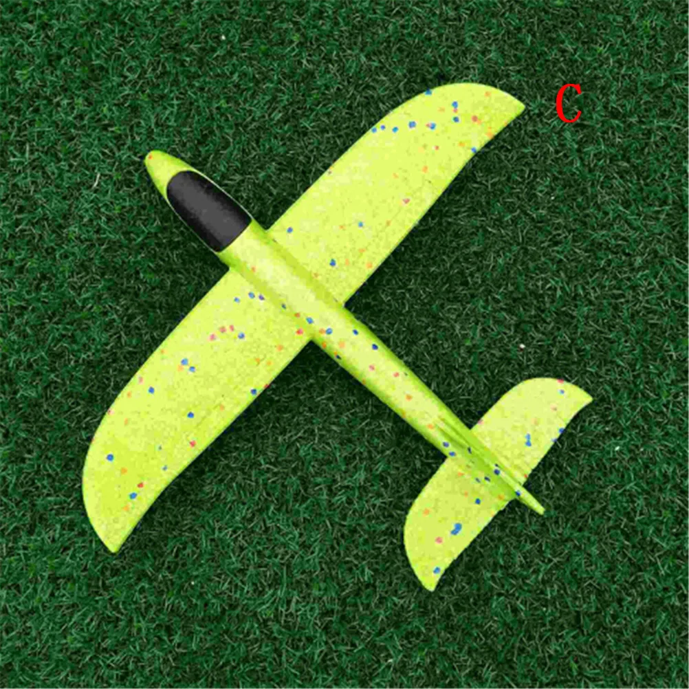 Забавная Наружная игрушка Epp ручной запуск свободный Летающий планер самолет ручной бросок самолет модель игрушки для детей детские подарки, произвольный цвет