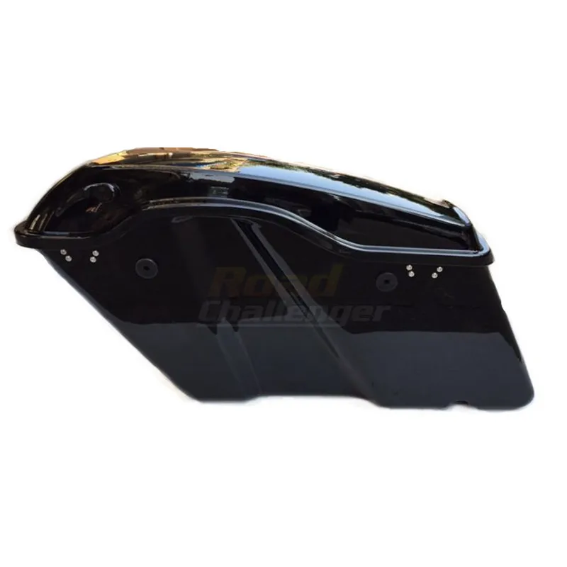 Мотоциклетные ABS черные жесткие сумки для багажа Чехол для Harley Touring Road King FLHRC Street Electra Glide Ultra