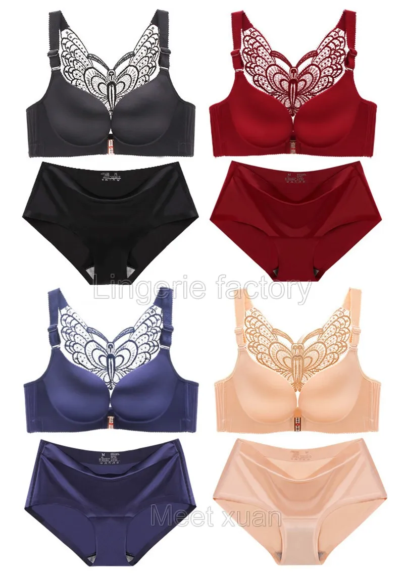 

Sexy lady push up bra set underwear Plus size underwear women set High quality
