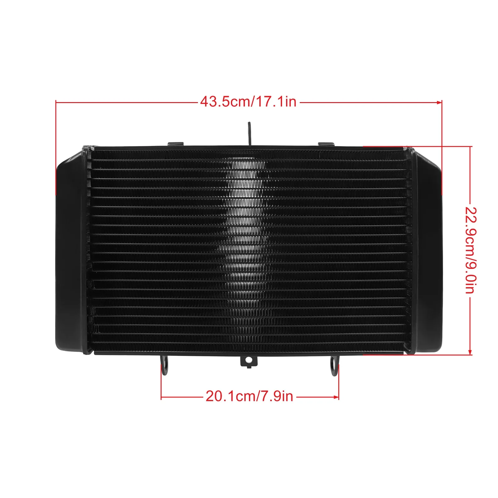 For Kawasaki NINJA Z800 2013-2015 Z750 2007-2010 Z1000 07-2009 Motorcycle Engine Radiator Coolant Oil Cooler Cooling Water Tank