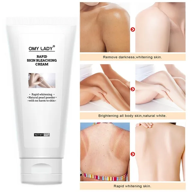 OMYLADY Rapid Skin Bleaching Cream Pearl Powder Brighten Armpit Knee Groin Quick Whitening Lighten Melanin Body Care Products 1