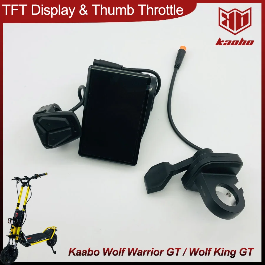 Display Tft Ips Color Lcd Thumb Throttle Trigger Acceleratore Aggiornamento Originale Kaabo Wolf Warrior King Gt Pro Mantis King Scooter