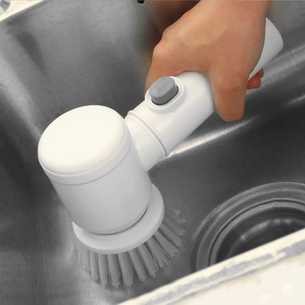 Электрическая ручная Scrubber ванна для очистки раковины щетка ванной кухни плитка