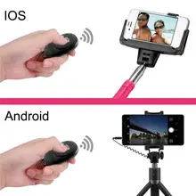 Camera Shutter Remote-Control Selfie Selfie-Button-Clicker iPhone Wireless for Samsung