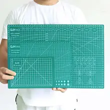 A2A3A4 çift taraflı PVC kesme Mat Patchwork kendinden şifa kesme kurulu ped DIY deri aracı sanat dikiş Leathercraft kesme
