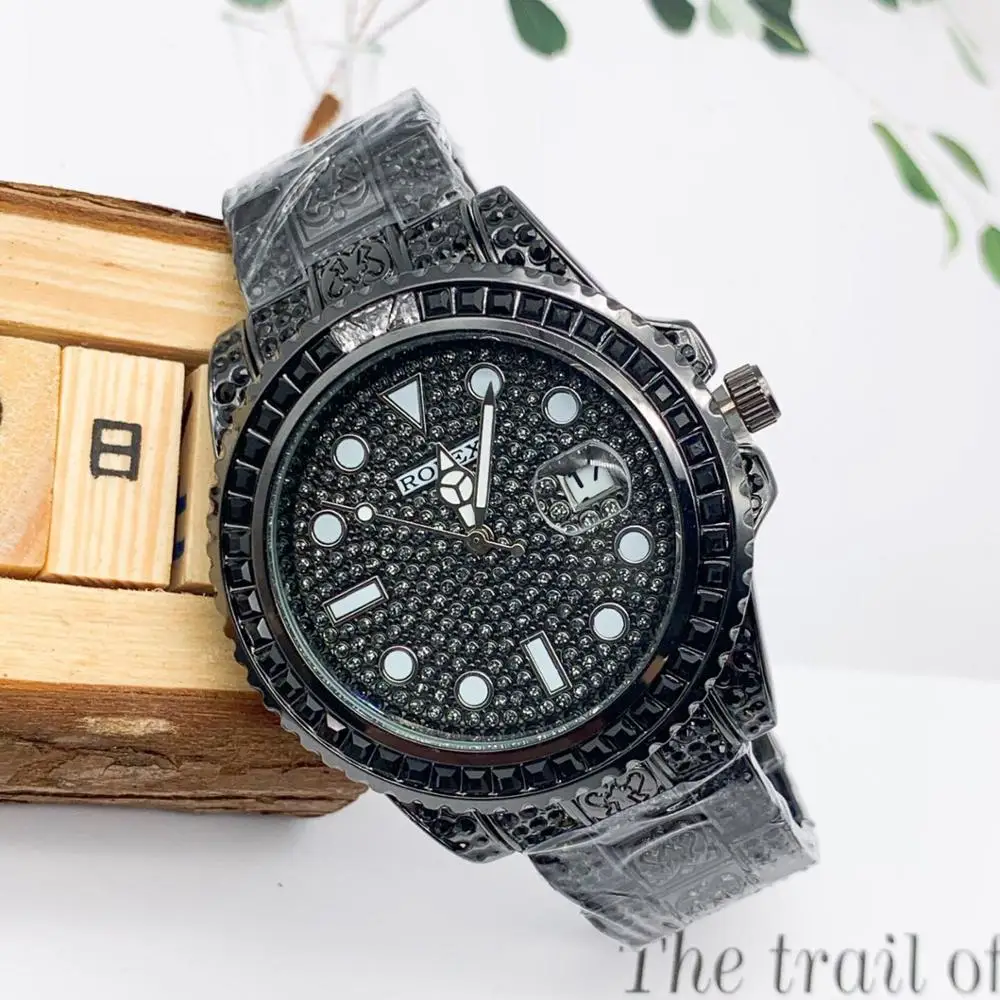 

Rolex- Women Men's Quartz Watch fashion Luxury Tops brand Gift gold Casual Waterproof Designer watches 1444 Orders