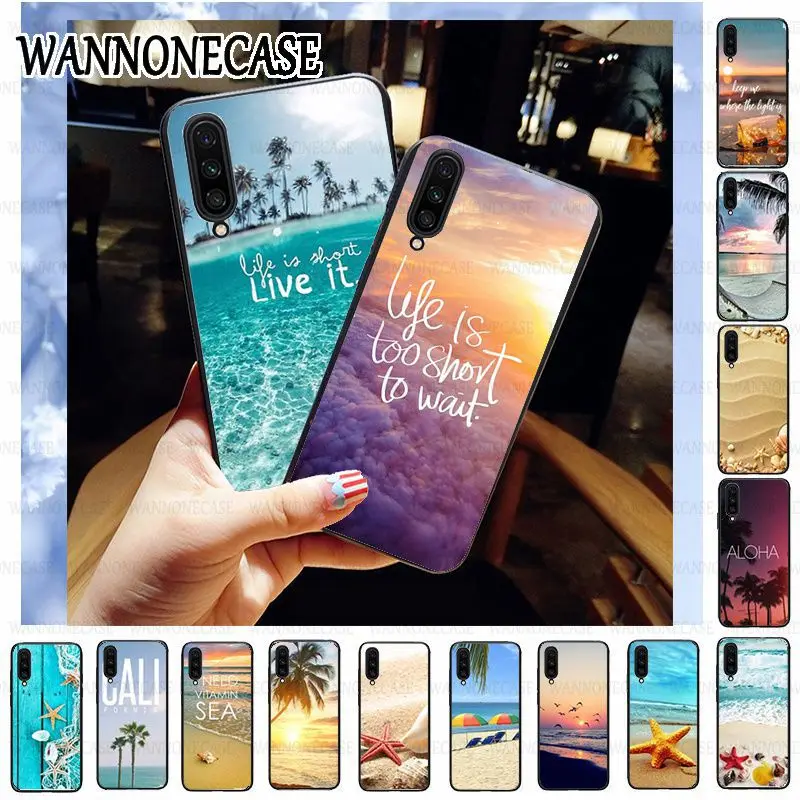 Phone Case cover Shell For xiaomi miA3 miA2 MI8 mi8SE mi9SE 9lite mi9T mi9tpro miA1 Cover summer ocean beach sea blue sky | Мобильные