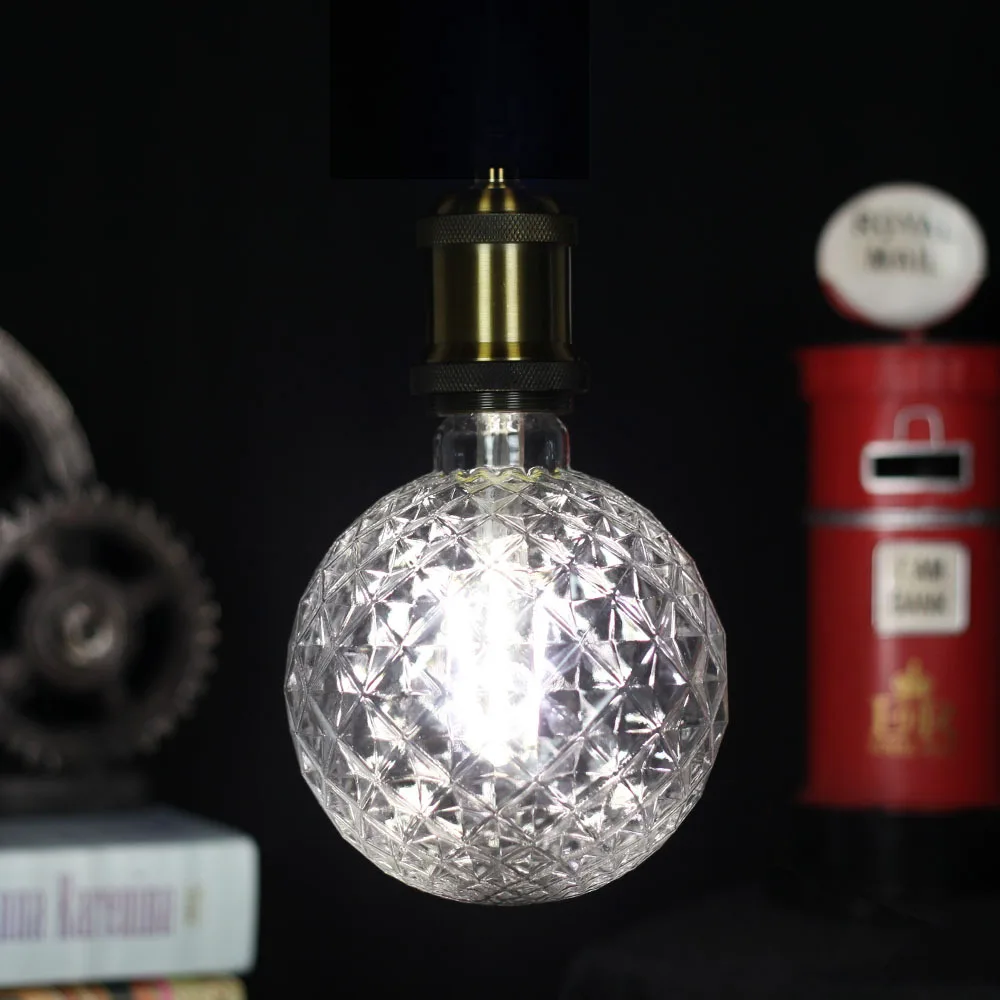 

G125 Within Pineapple White Light LED Vintage Art Decoration Special Shape Bulb 4000K 220V 4W